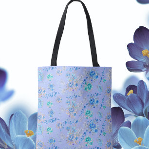 Shabby Chic Blue Floral