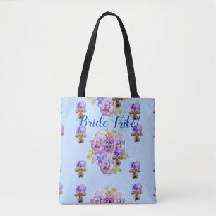 Shabby Chic Blumen Blumen Braut Tribe-Tasche