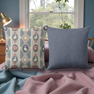 Shabby Chic Classic Gänse Gans Doppelseitig Kissen