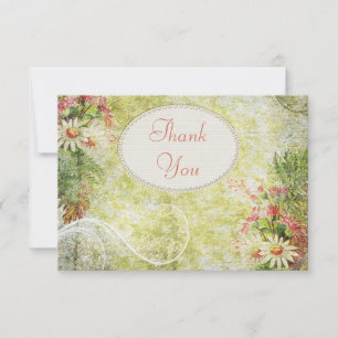 Shabby Chic Daisy & Wildflowers Danke