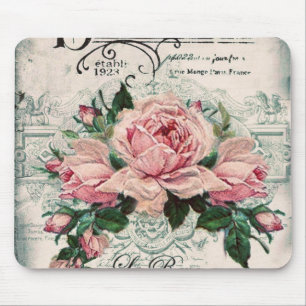 Shabby Chic, Decopage, viktorianisch, französisch  Mousepad