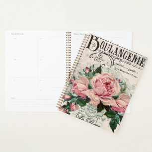 Shabby Chic, Decopage, viktorianisch, französisch Planer