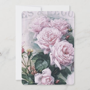 Shabby Chic, Decopage, viktorianisch, französisch  Save The Date