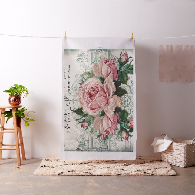 Shabby Chic, Decopage, viktorianisch, französisch  Stoff (Beispiel)