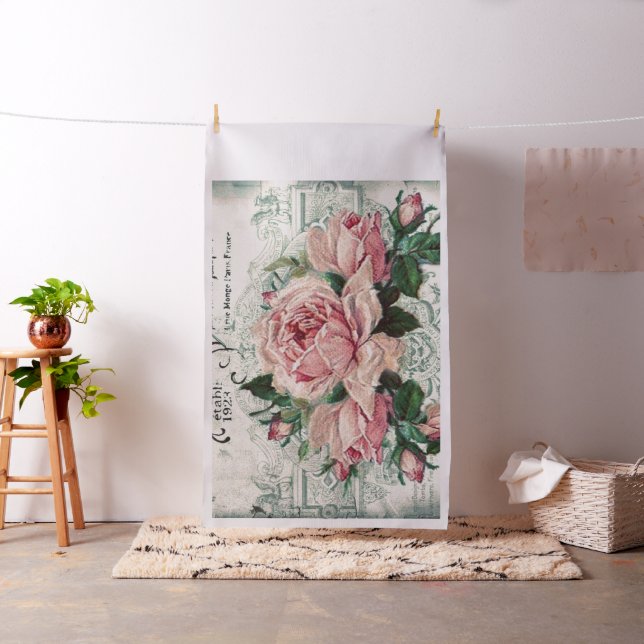 Shabby Chic, Decopage, viktorianisch, französisch  Stoff (Beispiel)