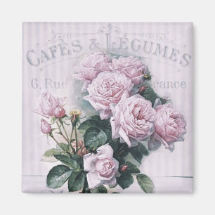 Shabby Chic, Decopage, viktorianisch, französische Magnet