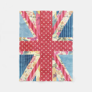 Shabby Chic des Gewerkschafts-Jack-| Fleecedecke