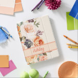 Shabby Chic Floral iPad Case iPad Hülle<br><div class="desc">Dieses Shabby Chic Floral iPad Case hat ein hübsches Blumenkohl-Rose Design auf der Vorderseite mit Platz für Sie anpassen mit Ihrem Namen. Die verwendeten Farben sind Rost,  Pfirsich,  Orange,  Pflaume und Oliven. Alles wird auf einem cremefarbenen Hintergrund angezeigt. Dieser schöne Pad-Koffer koordiniert die Shabby Chic Peach Rose Auflistung.</div>