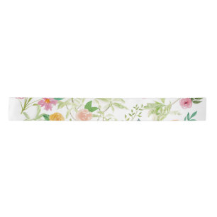 Shabby Chic Floral Satinband