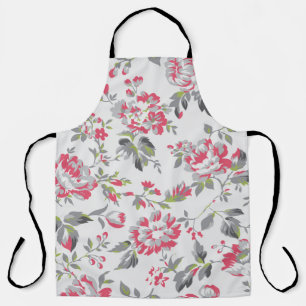 Shabby Chic Florale Rosen Muster Schürze
