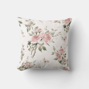 Shabby Chic, französisch chisch, Vintag, blumenre Kissen