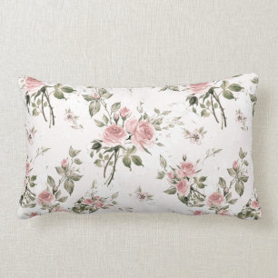 Shabby Chic, französisch chisch, Vintag, blumenre Lendenkissen
