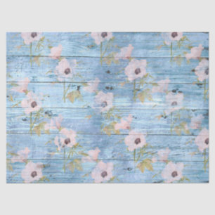 Shabby Chic Holz Serie Design 4 Seidenpapier