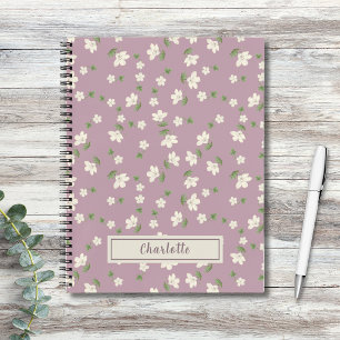 Shabby Chic Kleine Blumige Cottagecore Staubige Ro Notizbuch