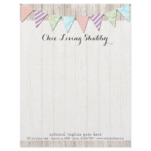 Shabby Chic-Land-Flagge auf rustikalem gemaltem