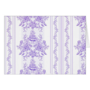 Shabby Chic, Lavendel, Handtuch, Blumenmuster, Vik