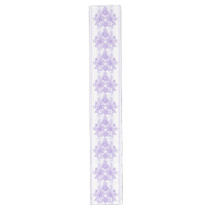 Shabby Chic, Lavendel, Handtuch, Blumenmuster, Vik Großer Tischläufer