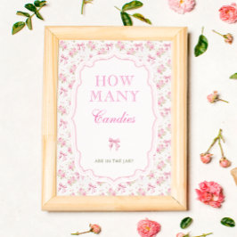 Shabby Chic Liebe Shack schätzen, wie viele Laken Poster