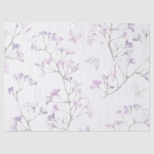 Shabby Chic Lilac Serie Design 23 Seidenpapier