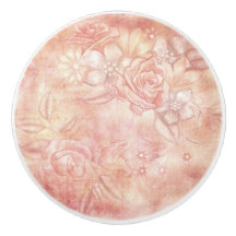 Shabby Chic Look Rosa und Pfirsich Blumen Dekor