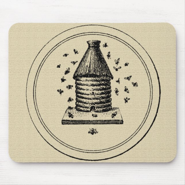 Shabby-Chic-Mauspad Mousepad (Vorne)
