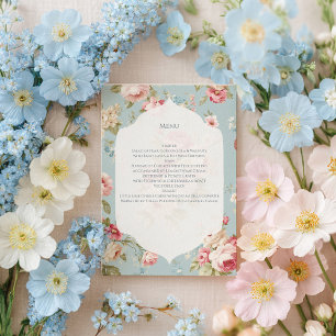 Shabby Chic Menükarte
