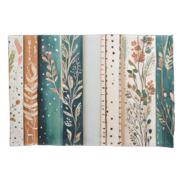 Shabby Chic-Mischmuster Kissenbezug