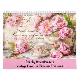 Shabby Chic Moments – Vintage Florals & Timeless T Kalender