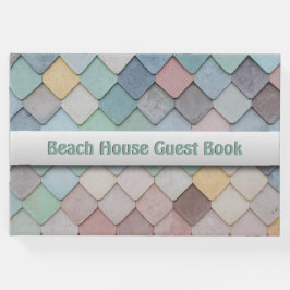 Shabby Chic Pastel Tiles Gästebuch