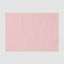 Shabby Chic Pastell Pink & White Polka Dot Muster