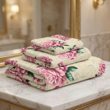 Shabby Chic Pink Gardenias