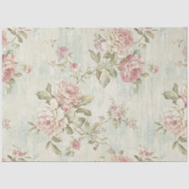Shabby Chic Pink Serie Design 3 Seidenpapier