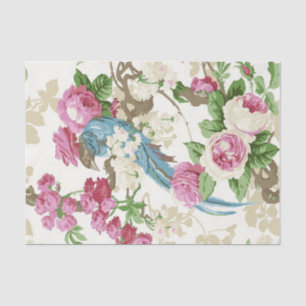Shabby Chic Pink Serie Design 5 Seidenpapier