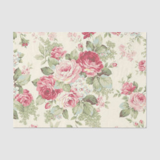 Shabby Chic Pink Serie Design 6 Seidenpapier