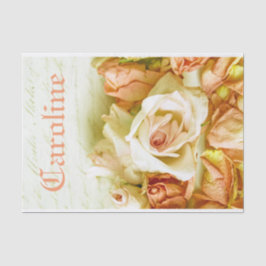Shabby Chic-romantische Seidenpapier