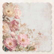 Shabby Chic Romantische Vintage-Rosen Floral-Party