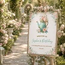 Shabby Chic Romantische Vintage-Rosen Florale Part