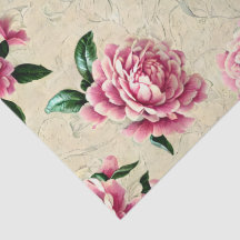 Shabby Chic Rosa Gardenien