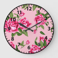 Shabby Chic Rosa Muster Rose