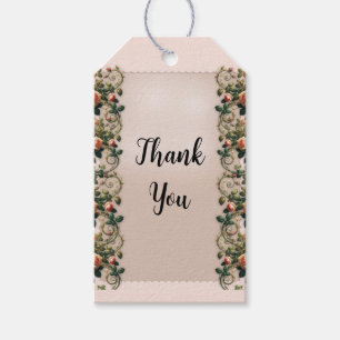 Shabby Chic Rosa Rosengarten Rose Geschenkanhänger
