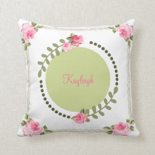 Shabby Chic-Rose Kissen
