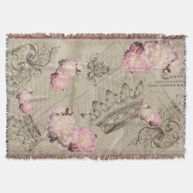 Shabby Chic - Tagesdecke Decke (Vorderseite)