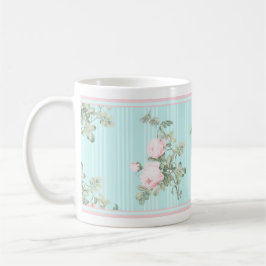 Shabby Chic Tasse Rosa und Rosa