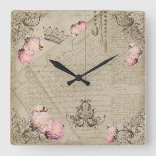 Shabby Chic - Uhr
