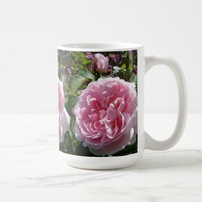 Shabby Chic Vintag Rosa Roses Florenz Tasse (Rechts)