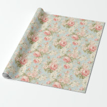 Shabby Chic Vintage Blumen im viktorianischen Stil