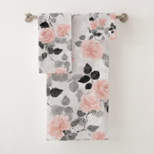 Shabby Chic Vintage Blumenrosa Rosen Elegant