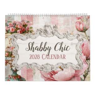 Shabby Chic Vintage Cottage Kalender
