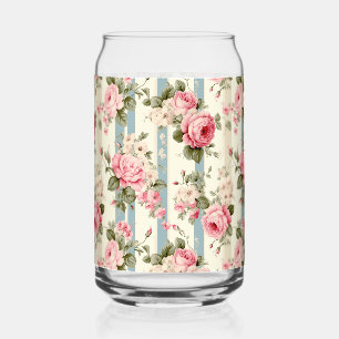 Shabby Chic Vintage Rosen Dosenglas
