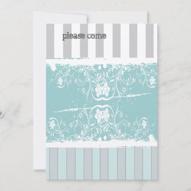 Shabby Chichousewarming-Einladung Einladung (Vorderseite)